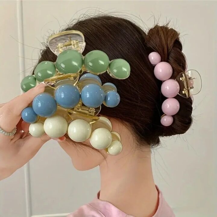 TR Creation Imported Shape Stylish Hair Claw Clip for All Hair Types – Perfect for Casual & Party Looks.